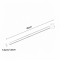 Glass straw dimensions